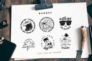 Carbon Illustrations Badges Bonus Font