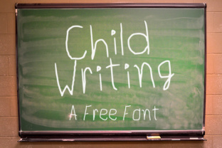 Child Writing Free