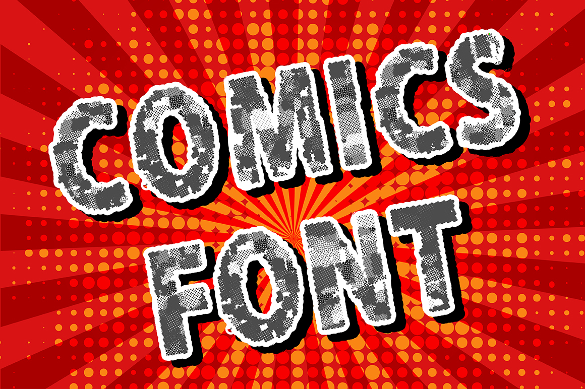 Comics Font. Vol. 1