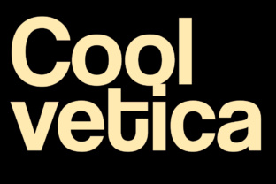 Coolvetica: The Bold, Nostalgic Typeface Redefining Modern Design