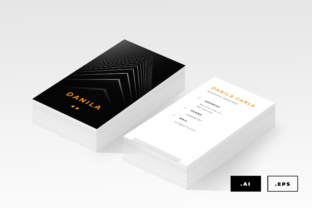 Modern Concept Business Card Template 40: A Strategic Tool for Professional Branding