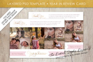PSD Year in Review Photo Collage Card Template: A Practical Tool for Creative Workflow