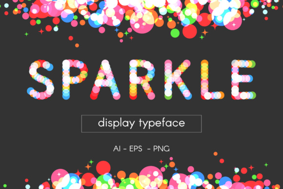 Sparkle Vector Display Typeface: A Unique Design for Visual Impact