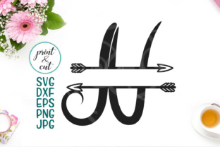 Split Monogram Font N – Stylish and Versatile