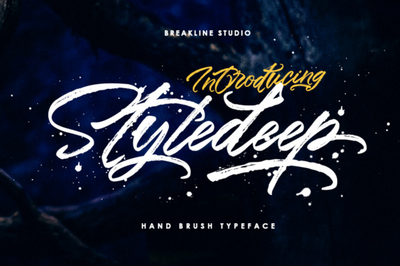 Styledeep: A Handwritten Brush Font for Strategic Design Decisions