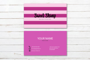 Sweet Shiny Business Card: A Smart Choice for Professional and Creative Professionals